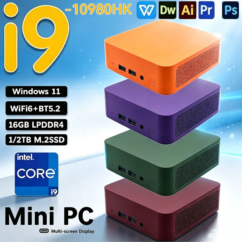 Ddr4 Desktop Ram - 2026 NEW Core i9-10980HK Mini PC