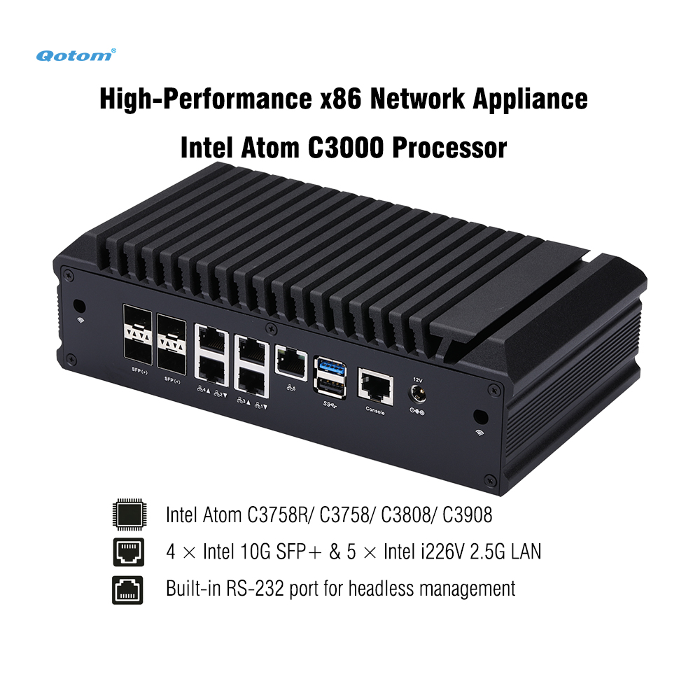 Mini PC Q20300G9 CPU Atom C300 - Ddr4 Desktop Ram recension och pris
