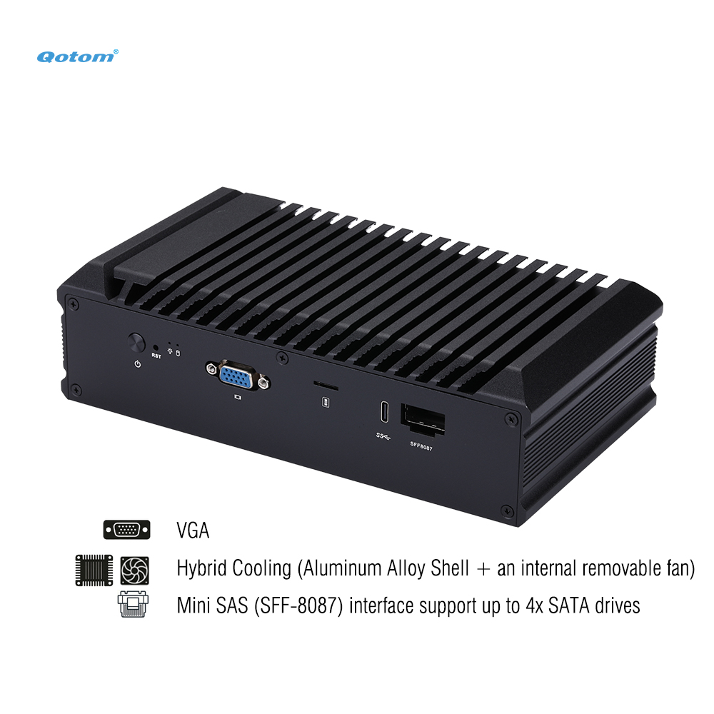 Mini PC Q20300G9 CPU Atom C300 - Ddr4 Desktop Ram recension och pris