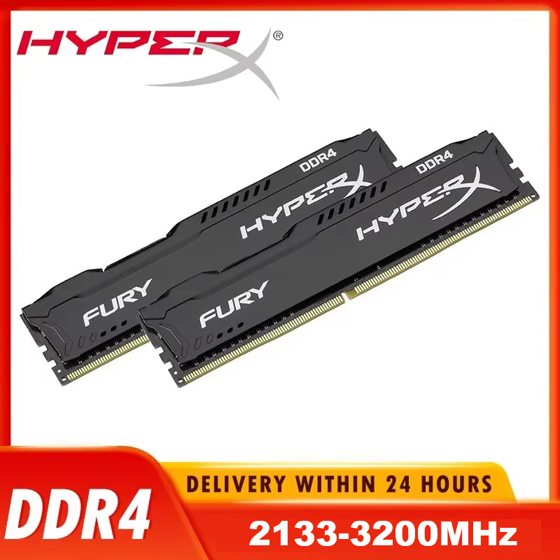 Original HyperX Fury DDR4 Memo - Ddr4 2400Mhz recension och pris