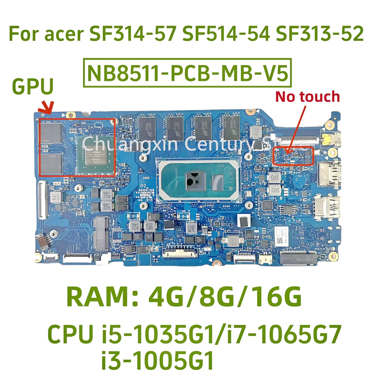 NB8511-PCB-MB-V4/V5 motherboar - Ddr4 8Gb recension och pris
